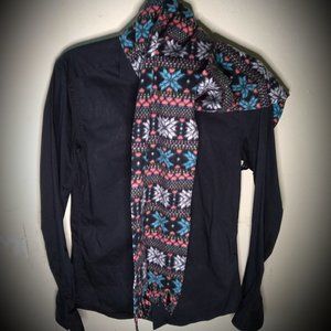 Black Button up dress shirt